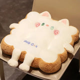 Thickened Cute Toast Seat Pad for Long Sitting