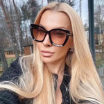 Brand Designer Cat Eye Sunglasses Women Vintage 2024  Clean Vanilla Store