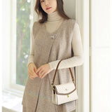 High Quality PU Leather 2 Strap Shoulder Bag