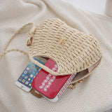 New Fashionable Women's Hand-held Straw Bag