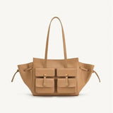 JW Pei Large Capacity Motorcycle Tote Bag Female