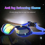 Adjustable Swimming Goggles No Leaking Eyewear  Clean Vanilla Store