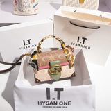 New Minimalist Fashionable Small Handbag -  Portable Box Bag