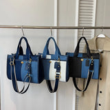 New Luxury Denim Fabric Women's Handbag Tote Bag