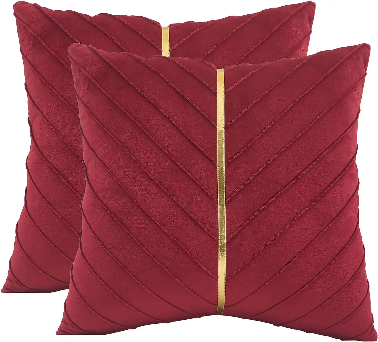 Luxury Velvet Pillow Covers 18x18 Pack of 2