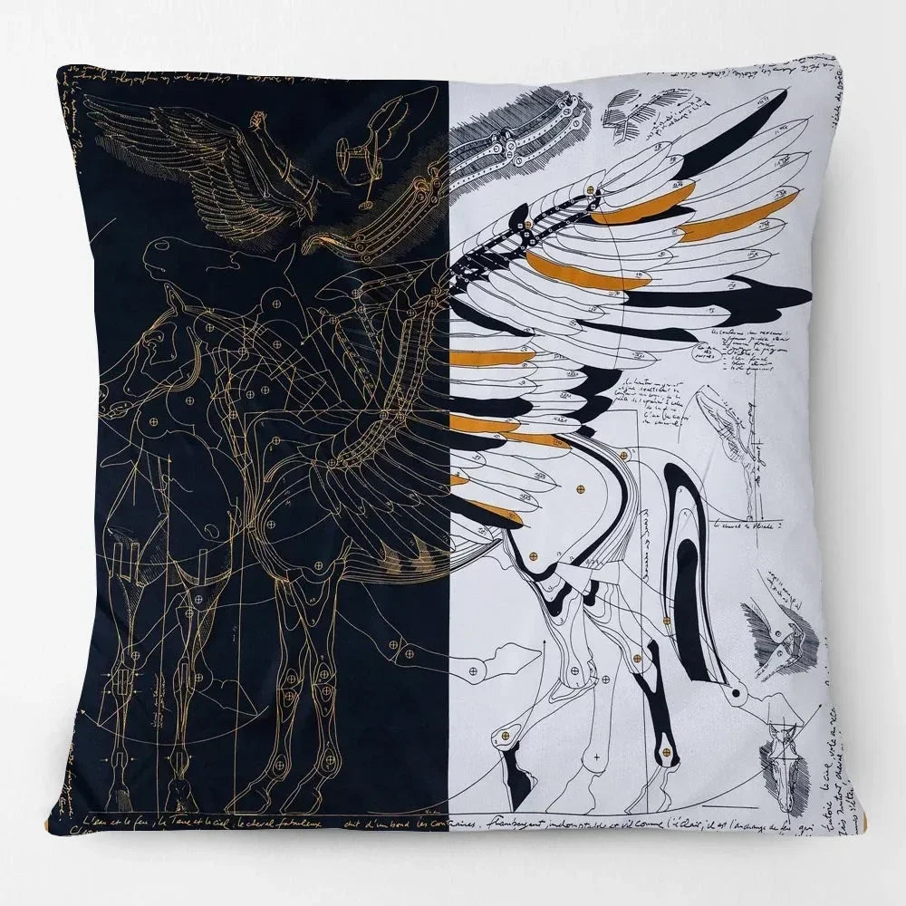 Fashion Multicolor Horse Head Cushion Covers 45X45CM