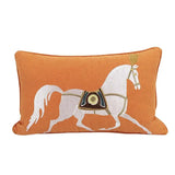 Luxury Horse Embroidery Cushion Cover Set of 2