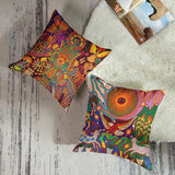 Colorful Bohemian Throw Pillow Cover for Home Decor