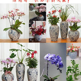 Retro Handmade Ceramic Flower Vase White Modern Minimalist Sle