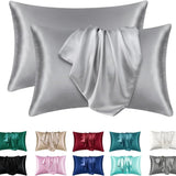 100% Silk Pillowcase Set for Hair & Skin, 2pcs