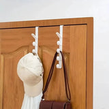 1pc Bedroom Door Hanger Clothes Rack Over Door Hooks
