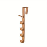 1pc Bedroom Door Hanger Clothes Rack Over Door Hooks