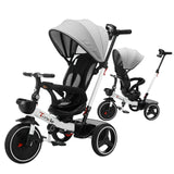 Ubravoo Baby Stroller Tricycle Ride Bike 360° Rotation