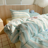 Nordic Sling Cotton Pink Stripes Duvet Cover 150x200