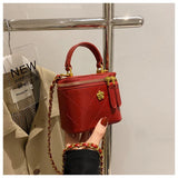 Small Shoulder Bucket Bag For Women Classic Mini