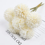 Elegant Hydrangea Artificial Flowers Bouquet  Clean Vanilla Store