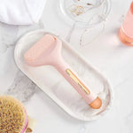 Pink Ice Roller Face Roller Massager - Clean Vanilla