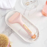 Pink Ice Roller Face Roller Massager - Clean Vanilla