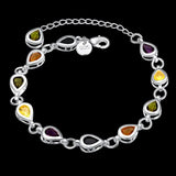 New High Quality 925 Sterling Silver Twisted Rope Bracelet