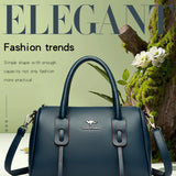 Genuine Soft Leather Vintage Shoulder Tote Bag