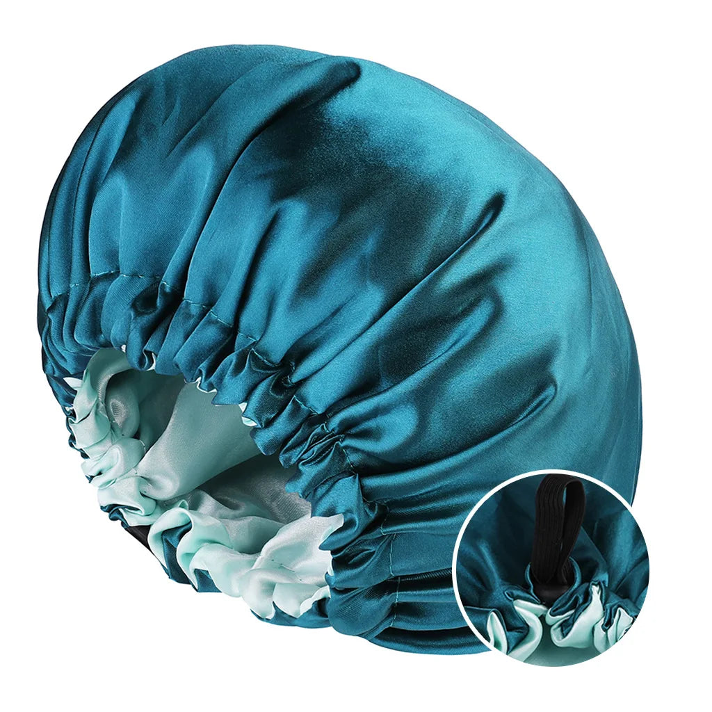 Reversible Silky Satin Bonnet - Clean Vanilla