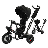 Ubravoo Baby Stroller Tricycle Ride Bike 360° Rotation