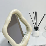 Irregular Vintage French Makeup Mirror - Desktop Ornaments