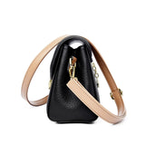High Quality PU Leather 2 Strap Shoulder Bag