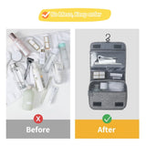 Waterproof Portable Toiletry Washbag with Hook  Clean Vanilla Store