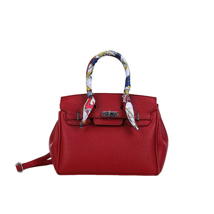 2025 New Retro Kelly Bag with Large Capacity