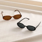 Stylish UV400 Vintage Oval Sunglasses for Women 2PCS  Clean Vanilla Store