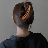Matte Vintage Banana Clip for All Hair Types