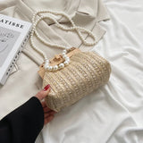 Fashion Weave Straw Shoulder Bag for Women