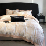 Soft Silky Eucalyptus Fiber Bedding Set - 4 Pcs
