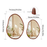 Irregular Wall Mirror Decorative Large Accent Mirror