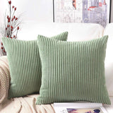 Corduroy Striped Cushion Cover 30x50cm Soft Case