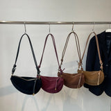 Faux Suede Hobo Shoulder Bag for Women 2025 Fashion