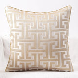 Farmhouse Stripe Throw Pillow Cover 45x45 CM