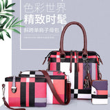 Luxury Women's Leather Shoulder Bag - Tote Style
