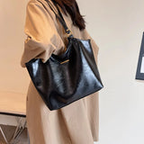 LEFTSIDE Large Capacity Tote Bag for Women Retro