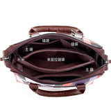 Luxury Women's Leather Shoulder Bag - Tote Style