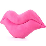 Lips Shaped Cushion Plush Big Red Lips Pillow