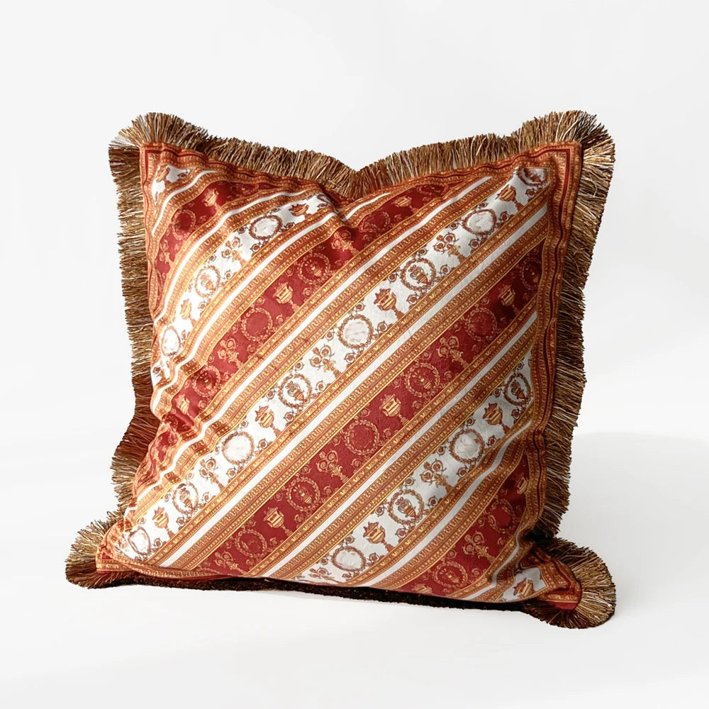 Croker Horse 45x45cm Velvet Leopard Pillow Cover