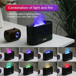 Vissko Aroma Flame Diffuser 180ML with Night Light  Clean Vanilla Store