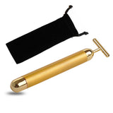 24K Gold Facial Wrinkle Lift Bar Massager Energy Bar