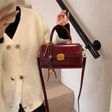 Vintage Fashion Flap Shape Handbag for Women