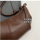 Women's Vintage Dumpling Crossbody Tote Bag