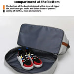 Large Capacity Travel Gym Bag Waterproof Design  Clean Vanilla Store