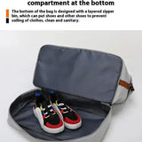 Large Capacity Travel Gym Bag Waterproof Design  Clean Vanilla Store