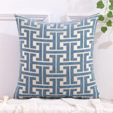 Farmhouse Stripe Throw Pillow Cover 45x45 CM